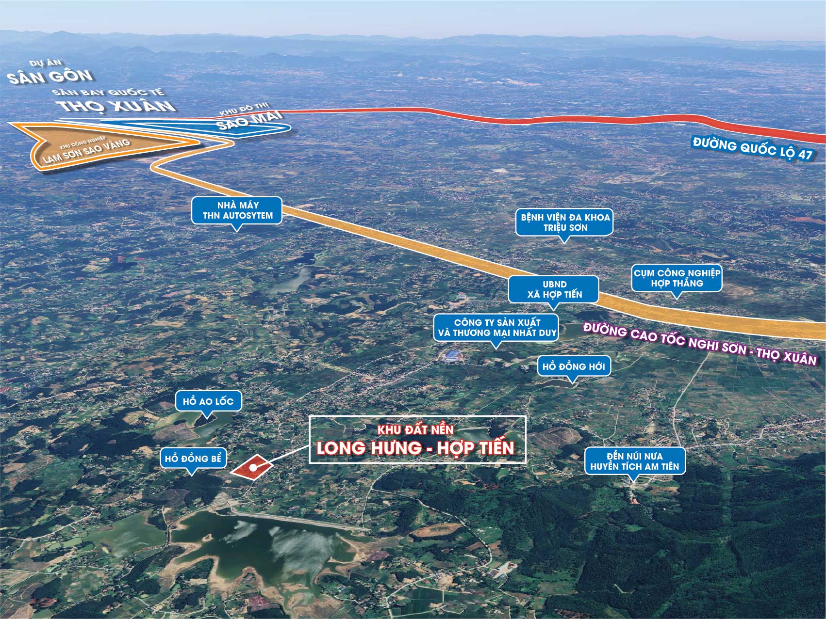 Hệ sinh thái Hồ tự nhiên tận hưởng trọn không khí trong lành.